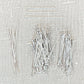 Silver Flat Head Pins 100pc Assortment