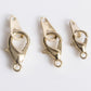 Gold Lobster Clasps 15pc