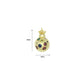 Colorful CZ Ladybird Laybug Pendant charm, Sku#JL209