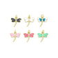 Colorful Enamel Dragonfly charm For Necklace Bracelet Jewelry Making Supply, Sku#LD767