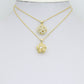 Gold Spinning Flower Pendant Collection – Playful, Elegant & Stress-Relieving, Sku#LD777