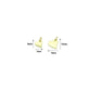 Dainty Gold Heart Pendant charm, Sku#LK1279