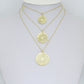 Lord’s Prayer medallion Charm Pendant, Sku#LK1283