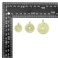 Lord’s Prayer medallion Charm Pendant, Sku#LK1283