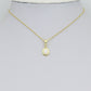 Opal oval Charm Pendant, Sku#LK1284