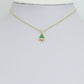 Colorful CZ ChristmasTree charm For Necklace Bracelet Jewelry Making Supply, Sku#LX935