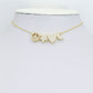 Clear CZ Gold Silver Heart Star Cresent Moon peace sign spacer beads Charm Pendant, Sku#LX945
