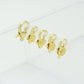 Gold Silver sunflower snowflake bloom Heart Flower Lobster Lock Clasp/Spring Clasp, Sku#LX949