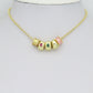 Pink Green CZ Gold Large Hole Oval Spacer Beads Charm Pendant, Sku#LX967