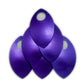 Aluminium Scales Purple
