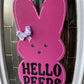 Unfinished Wood Easter Bunny Marshmallow Cutout - Craft- up to 46" DIY