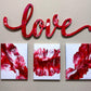Unfinished Wood Cursive Love Craft | Valentine's Day Wedding DIY | Up to 46"