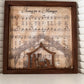 Unfinished Wood Bethlehem Nativity Shape - Christmas - Craft - up to 46" DIY