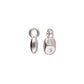 Cymbal™ Vourkoti Superduo Bead Endings™, 3.3 X 8 mm - Antique Brass Plated, 24K Gold Plated or Antique Silver Plated- 1 Pair