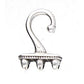 Cymbal™ Mesaria III Superduo Hook & Eye Clasp, 12 x 10.2 mm & 12 x 18 mm,  - Antique Brass Plated, 24K Gold Plated or Antique Silver Plated - Hooks and Eyes Are Sold Separately