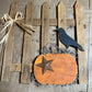 Unfinished Wood Pumpkin Silhouette - Craft- up to 46" DIY