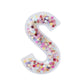 Confetti Letter Stickers - Adhesive Patches