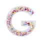 Confetti Letter Stickers - Adhesive Patches