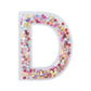 Confetti Letter Stickers - Adhesive Patches