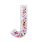 Confetti Letter Stickers - Adhesive Patches