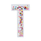 Confetti Letter Stickers - Adhesive Patches