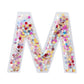 Confetti Letter Stickers - Adhesive Patches