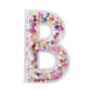 Confetti Letter Stickers - Adhesive Patches