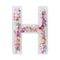 Confetti Letter Stickers - Adhesive Patches