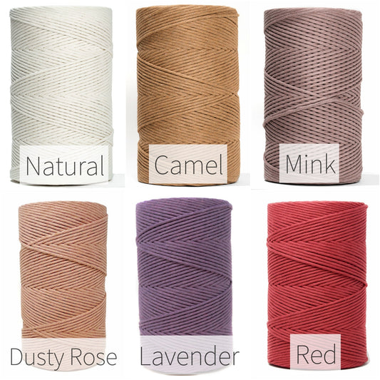 Macrame leaf/feather DIY craft kit. DIY home decor.