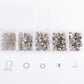 Silver Essential Earring Findings Kit, 575pcs