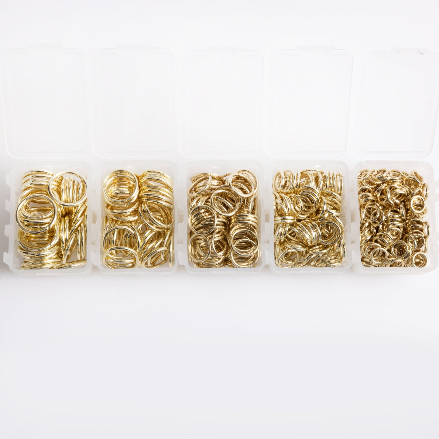 Gold Essential Jump Rings, 700pcs