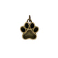 Ox Brass Paw Deep Closed Bezel Charm