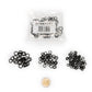 Chain Rings Black Stainless Steel