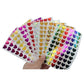 10 Sheets Glitter Heart Stickers | Mini Heart Stickers for DIY Decor