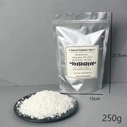 Pure Soy & Paraffin Wax for Candle Making – 250g/500g/1kg Natural Wax Material for DIY Handmade Aromatherapy & Craft Candles