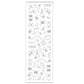 Cute Decorative Paper Stickers for Photocards and Scrapbooking | Kawaii Toploader Sticker Pack