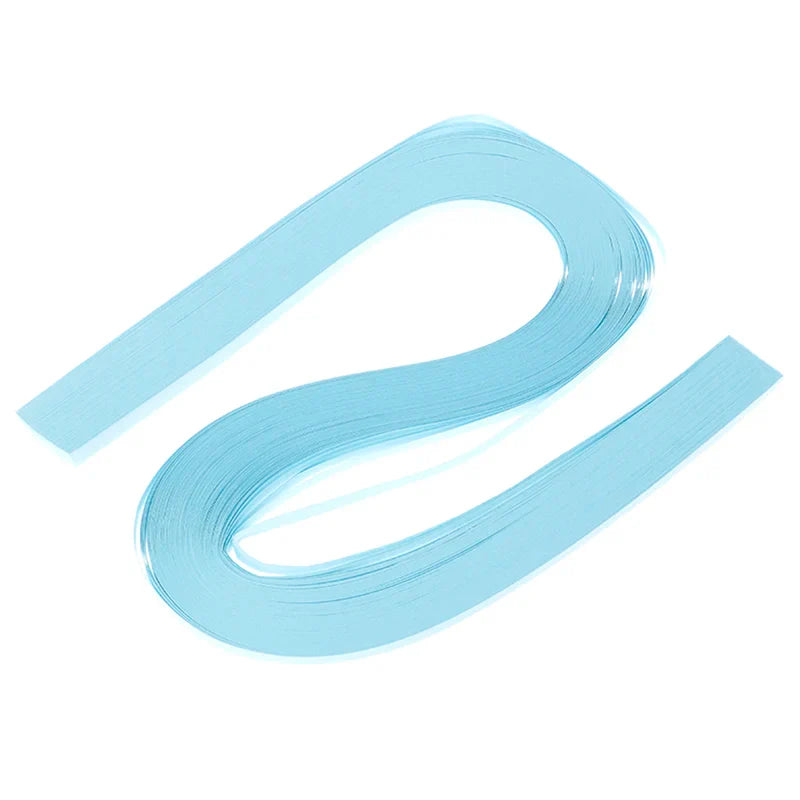 Rainbow Paper Quilling Strips Set | 120pcs 5mm 53cm Craft Paper for DIY Flower Making