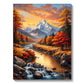 5D Diamond Painting Kit - Aurora Landscape Mosaic, Full Round Drill for DIY Home Decor