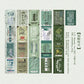 Vintage Label Paper Tape Stickers | Scrapbooking Junk Journal Supply