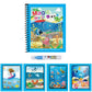 Cartoon Watercolor Painting Magic Book | Mess-Free Reusable Water Drawing Pad for Kids
