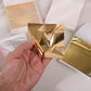 100pcs Imitation Gold Silver Foil Sheets for DIY Crafts | Gilding Flakes for Resin Candle Art