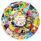 Thai Scenery Graffiti Stickers 50 Pack | Travel-Themed Decals for Laptops and Phones