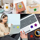 500/1000pcs Colorful Holographic Star Stickers – DIY Scrapbook & Kids