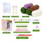Crochet Hanging Plant Kit – DIY Hand-Knitting with Tools & Yarn