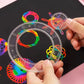 22pcs Spirograph Drawing Toys Set | Geometric Ruler and Mathematical Roulette Art Tool
