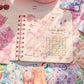 100 Pieces Kawaii Decorative Sticker Set | Cute Cartoon Glitter Stickers for DIY Scrapbooking and Planners