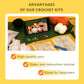 Crochet Animal Kit – Beginner DIY with Video Tutorial & Tools