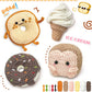 Animal sery Crochet Kit for Beginners Crochet Starter SET ,DIY Crochet Kit For Beginners,Crocheting Knitting Kit Step-by-Step