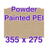 Flexi Plate with Textured ULTEM PEI - 355 x 275 w/ Cut Out Corners
