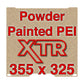 XTR Flexi Plate with Textured ULTEM PEI - Bambu Lab H2D & H2S - 355 x 325